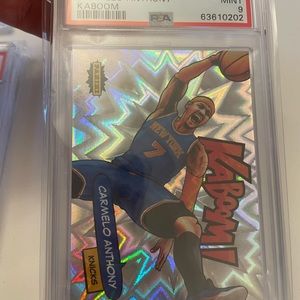 Carmelo Anthony PSA 9 kaboom